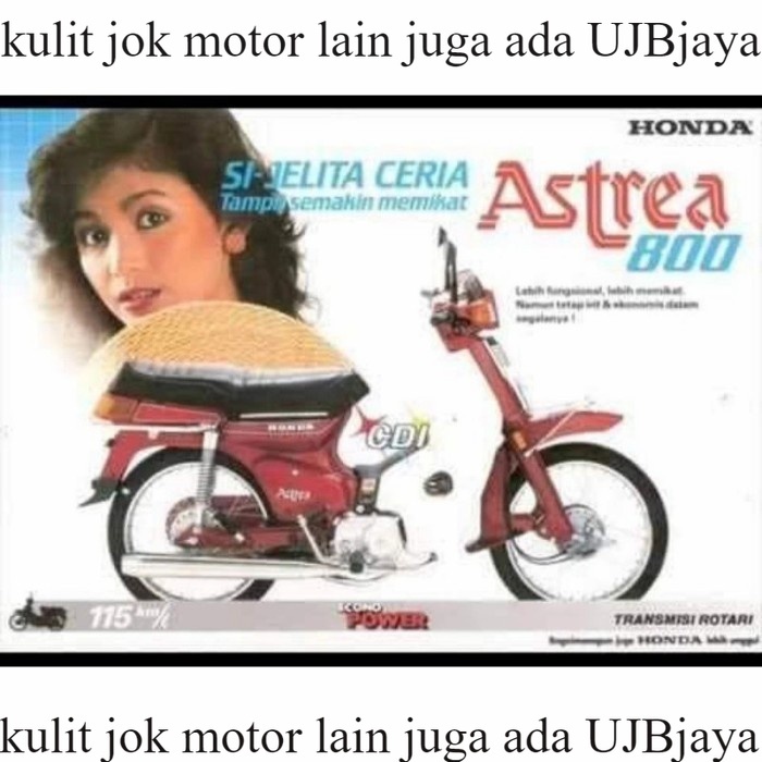 Kulit Jok Motor Astrea 800 BAHAN ORI Sarung Jok Motor Astrea 800 G4