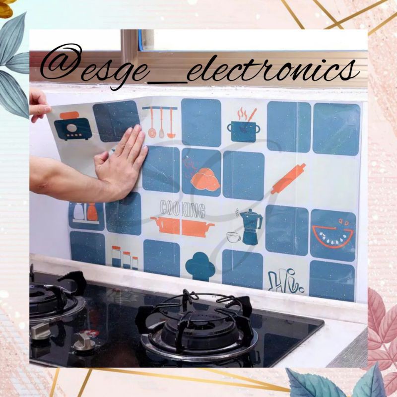 STIKER DINDING ANTI MINYAK STICKER DAPUR STIKER ANTI LENGKET STICKER MINYAK STIKER DAPUR MINYAK WALL STICKER ANTI MINYAK DAPUR WALLPAPER DINDING STIKER HIASAN DINDING DAPUR ANTI AIR ANTI MINYAK ANTI PANAS STIKER DEKORASI DAPUR WALLPAPER BERVARIASI MOTIF