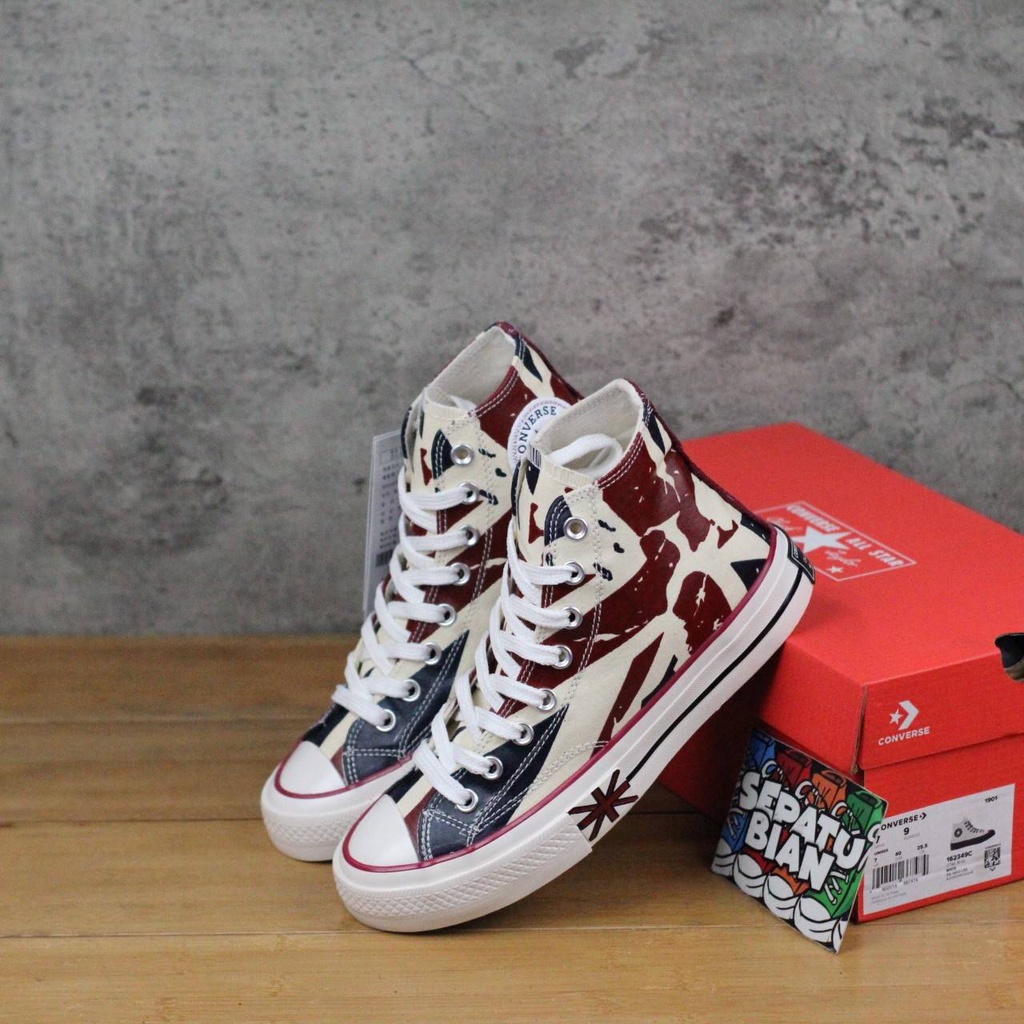 Sepatu CONVERSE Chuck Taylor All Star 70s Hi Union Jack