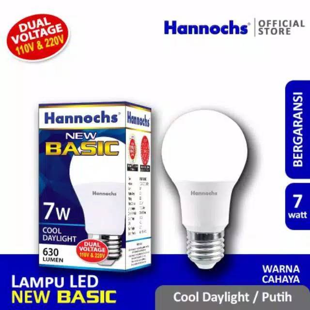 Lampu Bohlam Hannochs Led New Basic 17 Watt