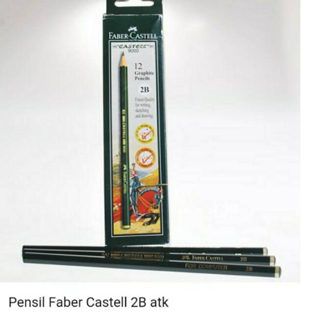 

Pensil faber castell 2B