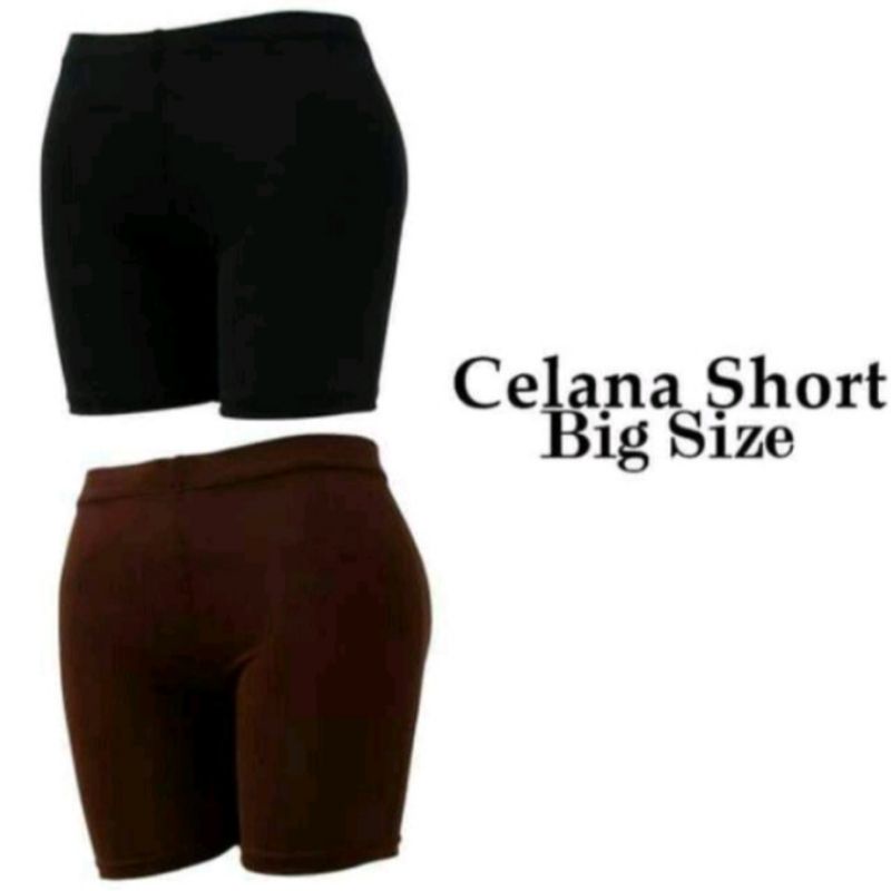 leggings short premium/spandex tebal/legging pendek paket 3pcs