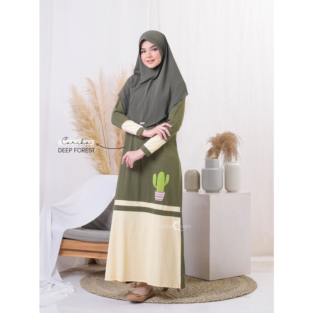 Gamis Dewasa Carika Dress Emmaqueen