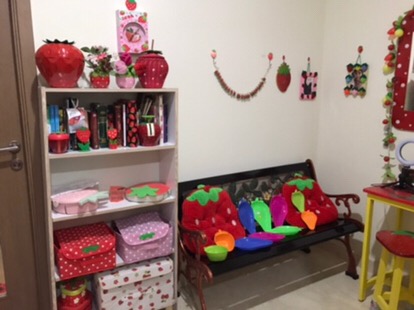 Mangkok Plastik Motif Strawberry Cs 507