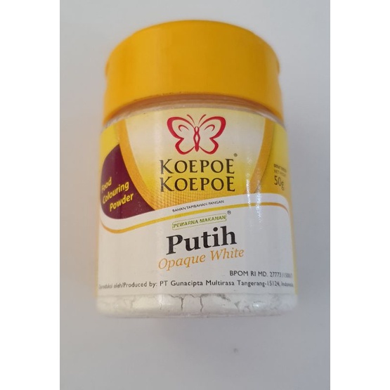 

Pemutih /putih koepoe koepoe 50g