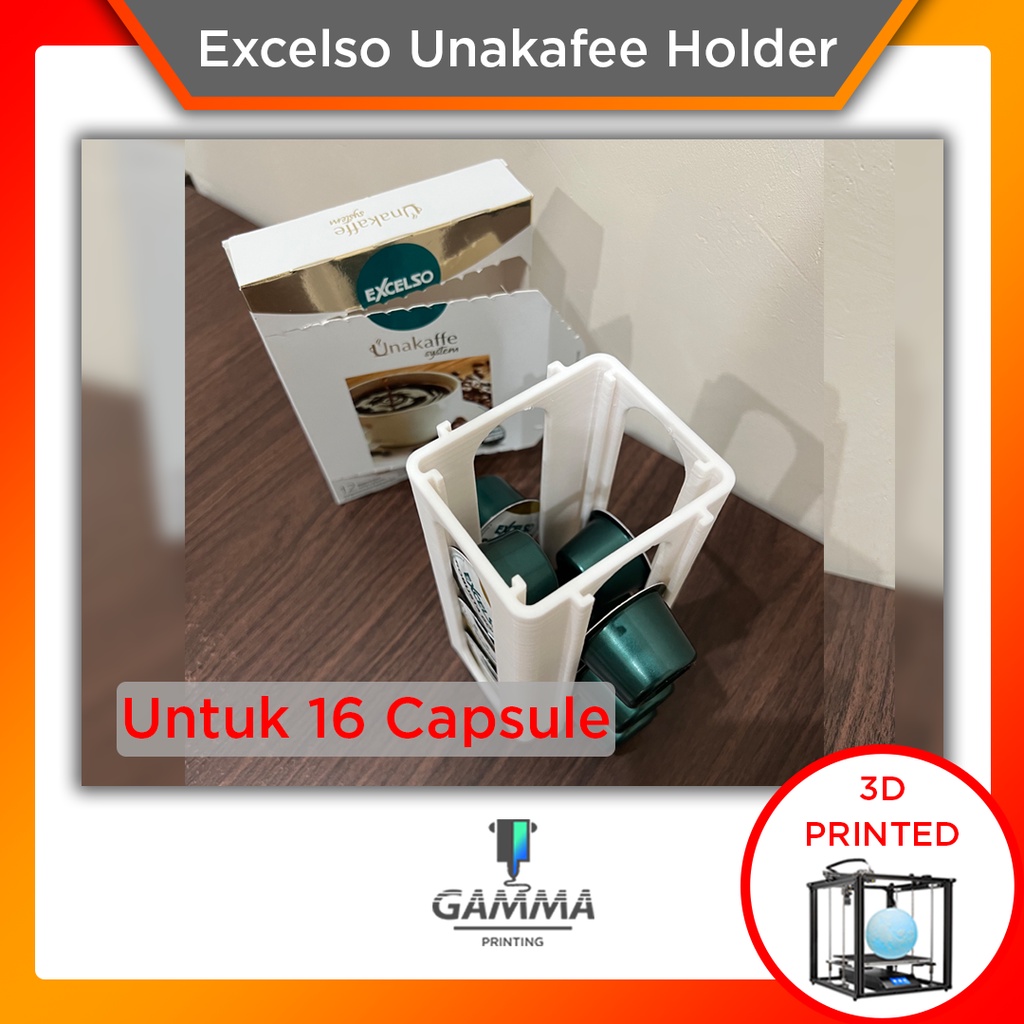 Excelso Unakaffe Capsule Holder 16 capsule / Cup Dispenser Coffee Stand