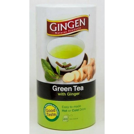 

Gingen Green Tea with Ginger Teh Hijau Celup Jahe 20 tea bags