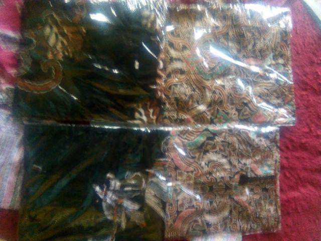 Batik Dolby Dolbi Dobby Doby Tenun Sutra Tulis Katun Atbm Baron Atasan Batik Wanita Sogan Srg308