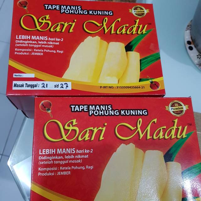 

Tape Sari Madu matang 21 Juni sampai 27 juni