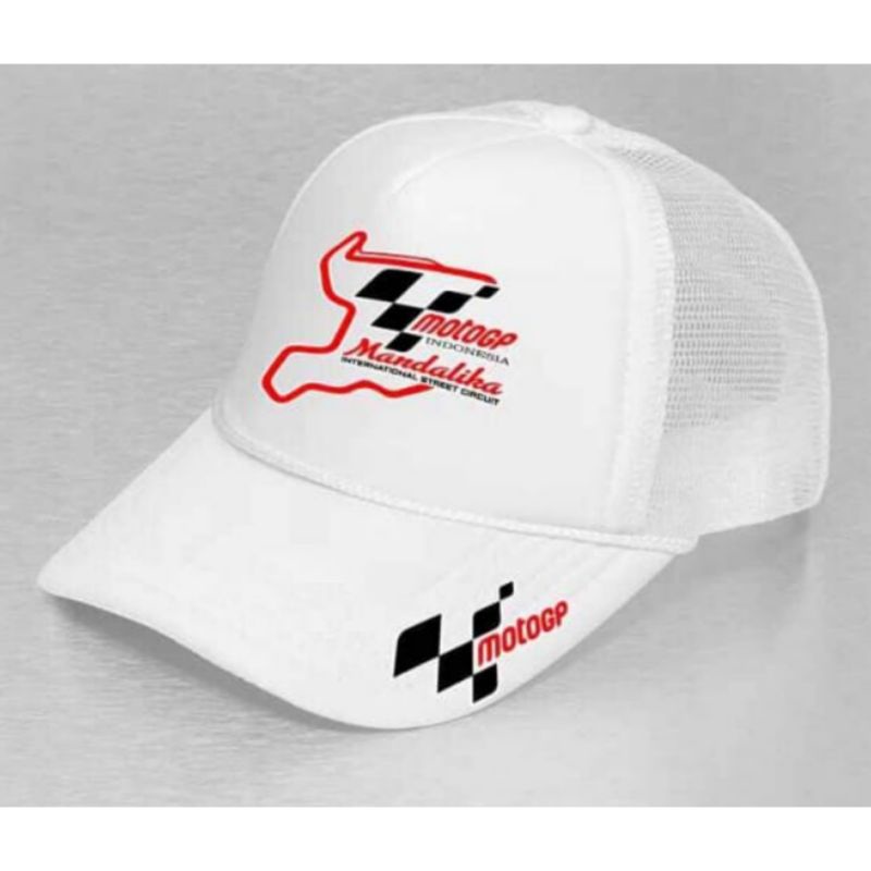 topi trucker Mandalika racing team Indonesia balap/motogp