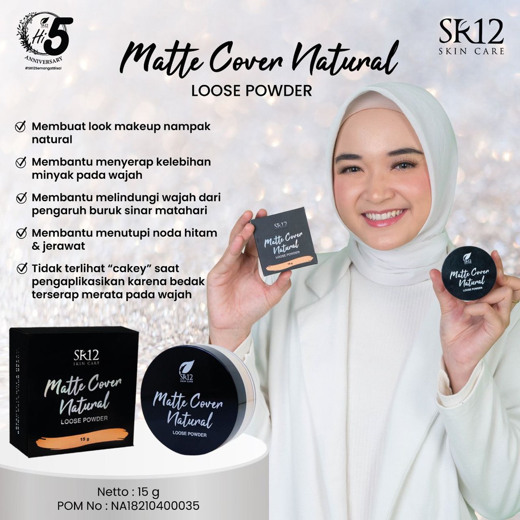 Bedak SR12 - Bedak Loose Powder