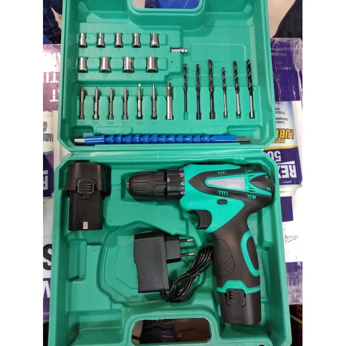 MESIN BOR CORDLESS NRT PRO DC 330 SET MATA BOR -BOR NRT PRO DC 330 SET