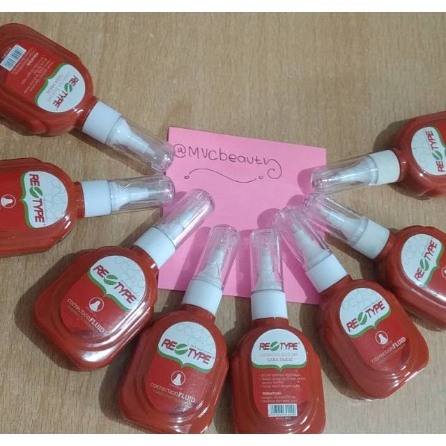

Tipex / correction fluid Retype 8810 Ujung Besi