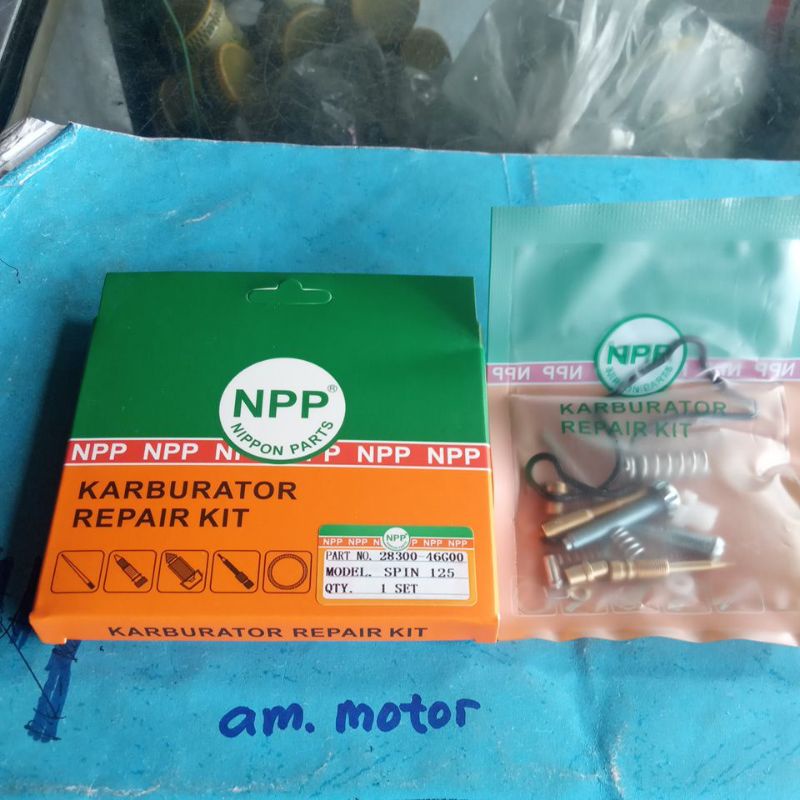 repairkit carbu spin,  npp ori