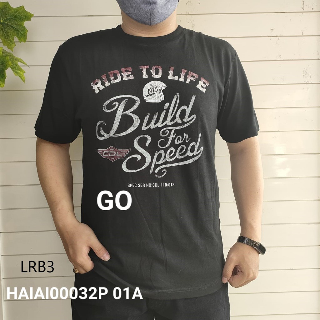 gof LRB CDL By (CARDINAL) KAOS T-Shirt Pakaian Pria Atasan Casual Santai Original Lengan Pendek