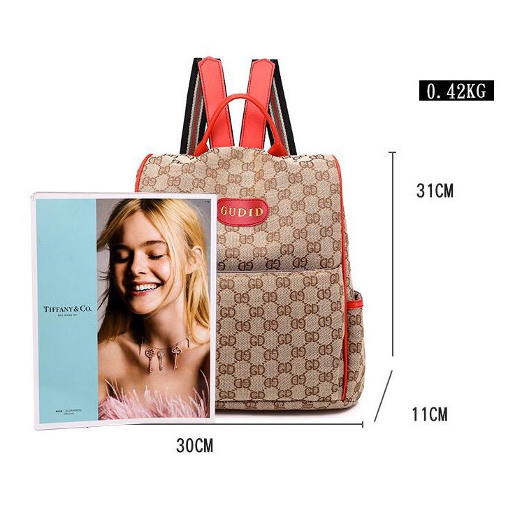 TASHAPPY LT1033 tas Ransel Elegant batam wanita import model korea kualitas tas import EL 6136