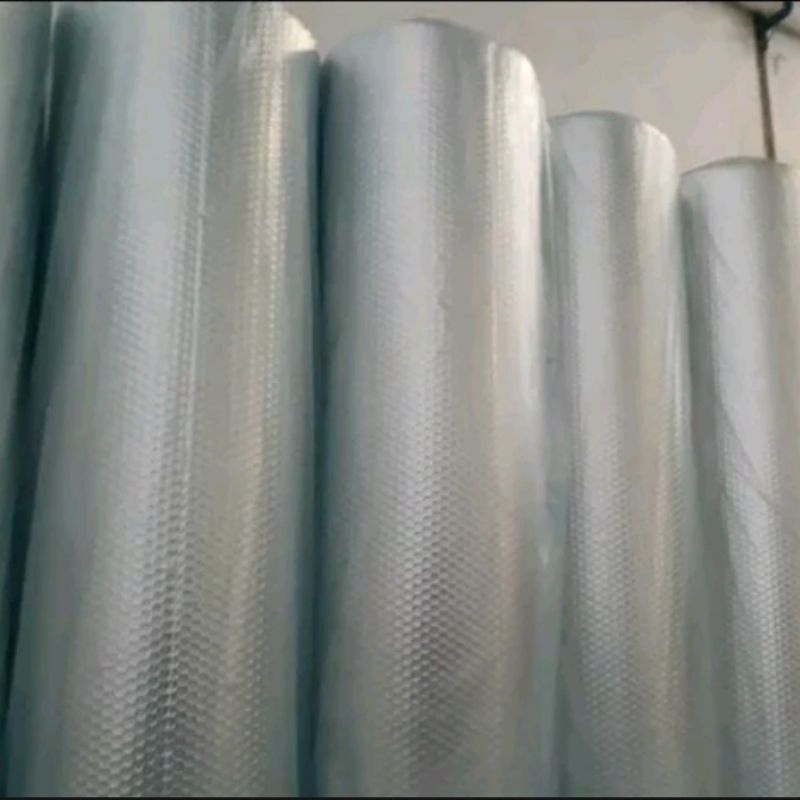 alumunium foil bubble peredam panas atap 60cm × 25mtr doubble side