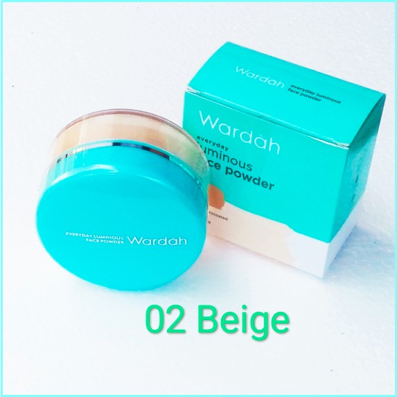 Bedak tabur untuk kulit kuning Langsat / Bedak tabur wardah No 2 Beige