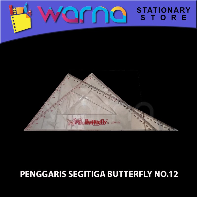 

PENGGARIS SEGITIGA BUTTERFLY NO.12