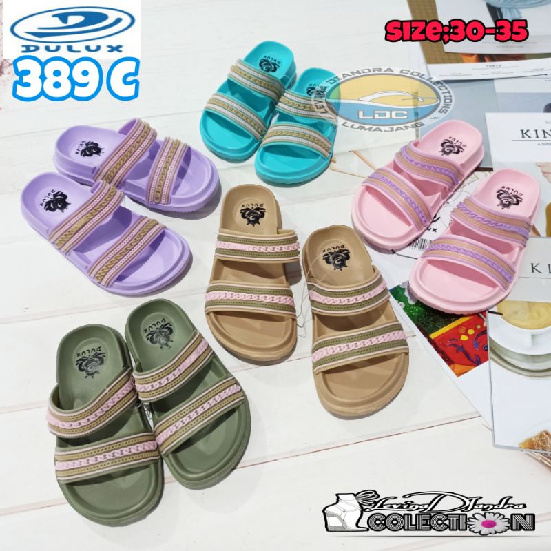 SANDAL SELOP KARET EVA BAN DUA DULUX 389 C TANGGUNG(30-35)