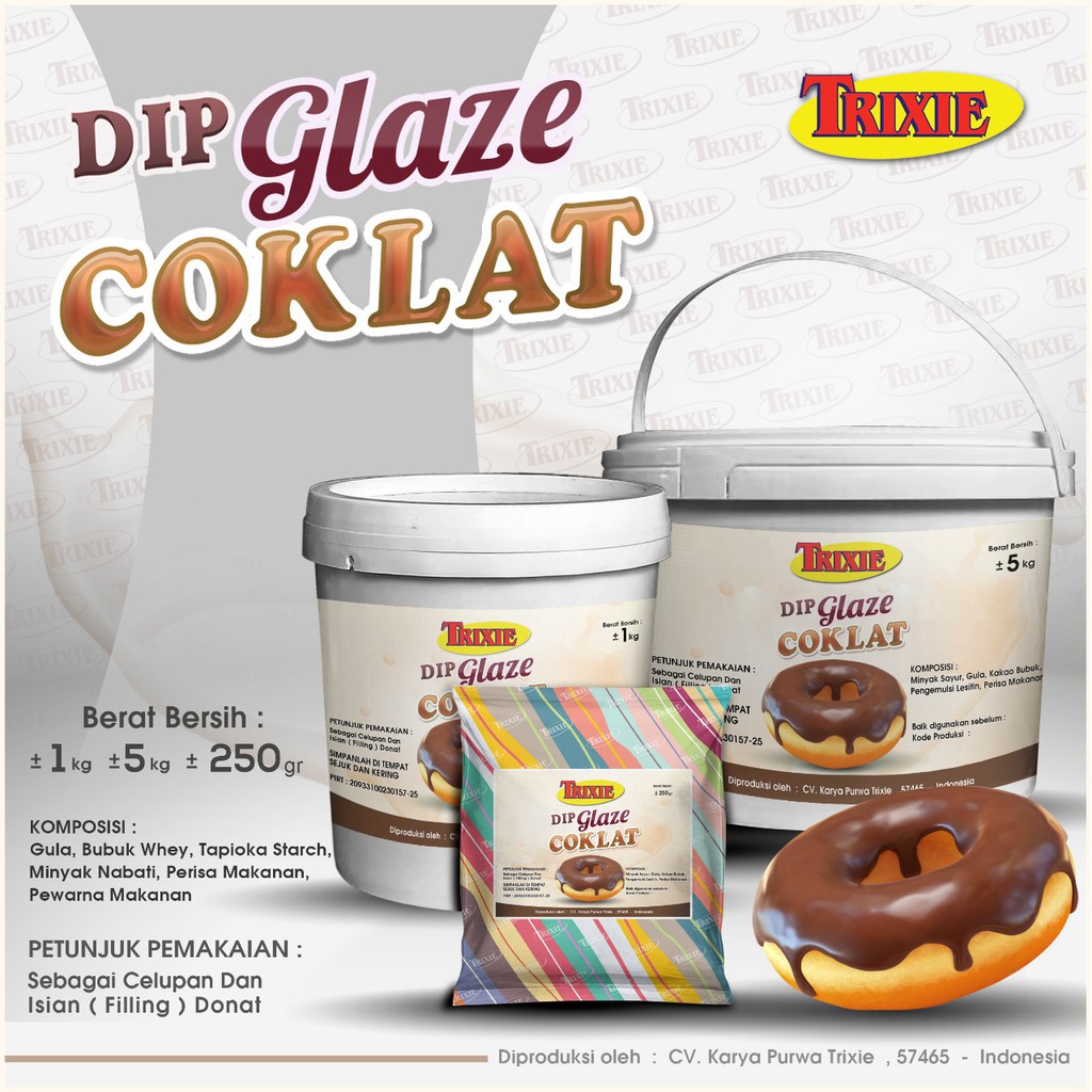 

Trixie Dip Glaze 250 Gr