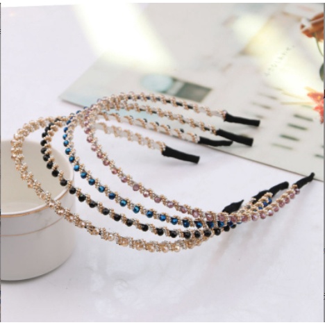 Bando Korea Mutiara Pearl Headband Korea HairBand / Bando Mutiara Gaya Korea Fashion Wanita Import
