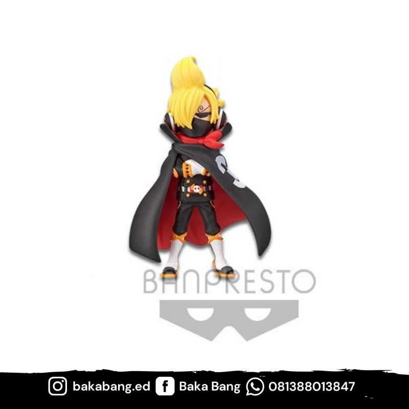 WCF One Piece Wanokuni Vol.5 Vinsmoke Sanji Soba Mask (baca deskripsi)