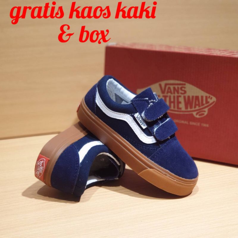 PROMO!! SEPATU ANAK VANS SEPATU ANAK LAKI LAKI PEREMPUAN COWO CEWE UNISEX SNEAKER CASUAL PREKAT SEPATU ANAK USIA TK SD