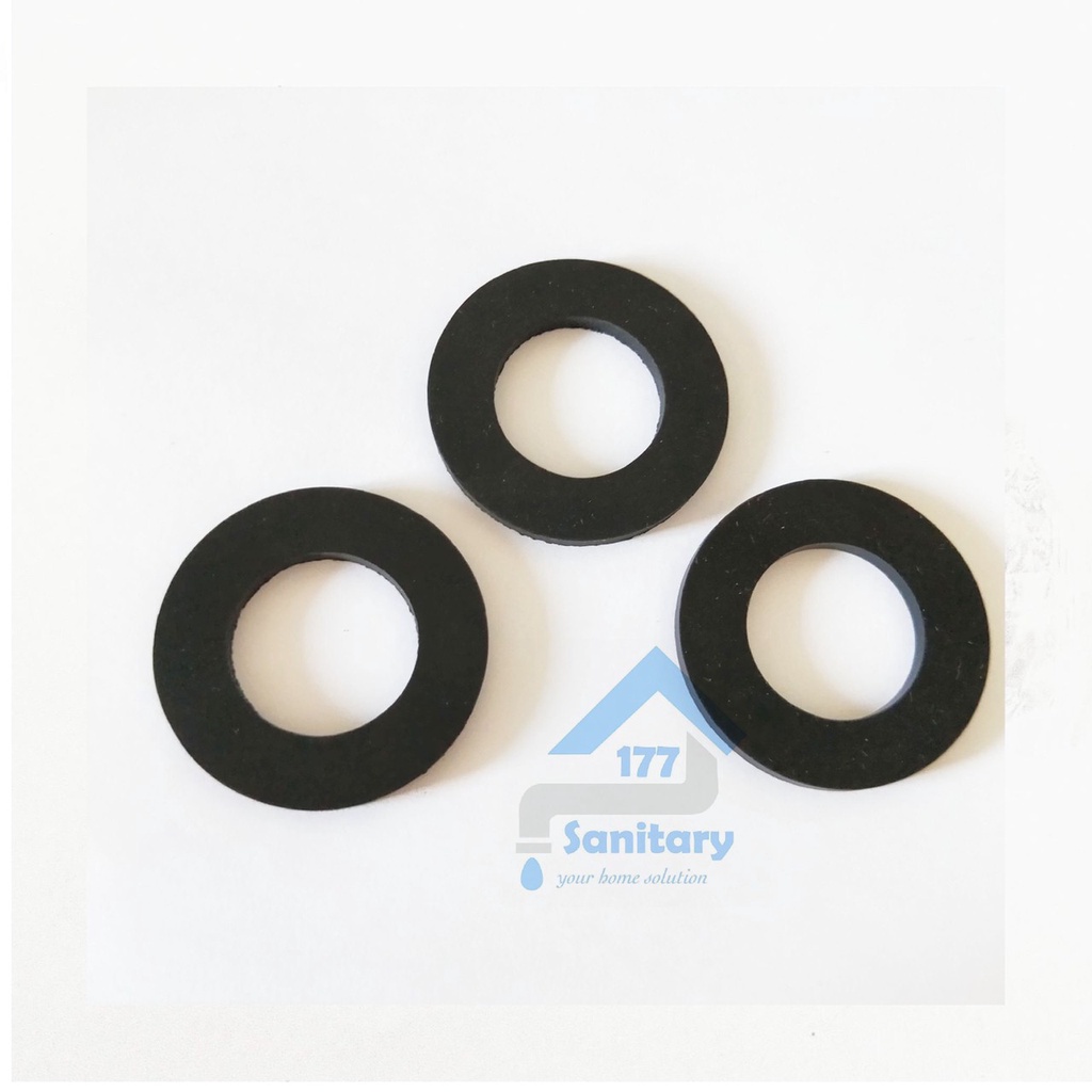 Karet  mur diameter 3cm -Ring seal karet 3 cm rubber silicon rubber silikon sil nepel fiiting 30mm untuk pemasangan pasang kran keran air /K12