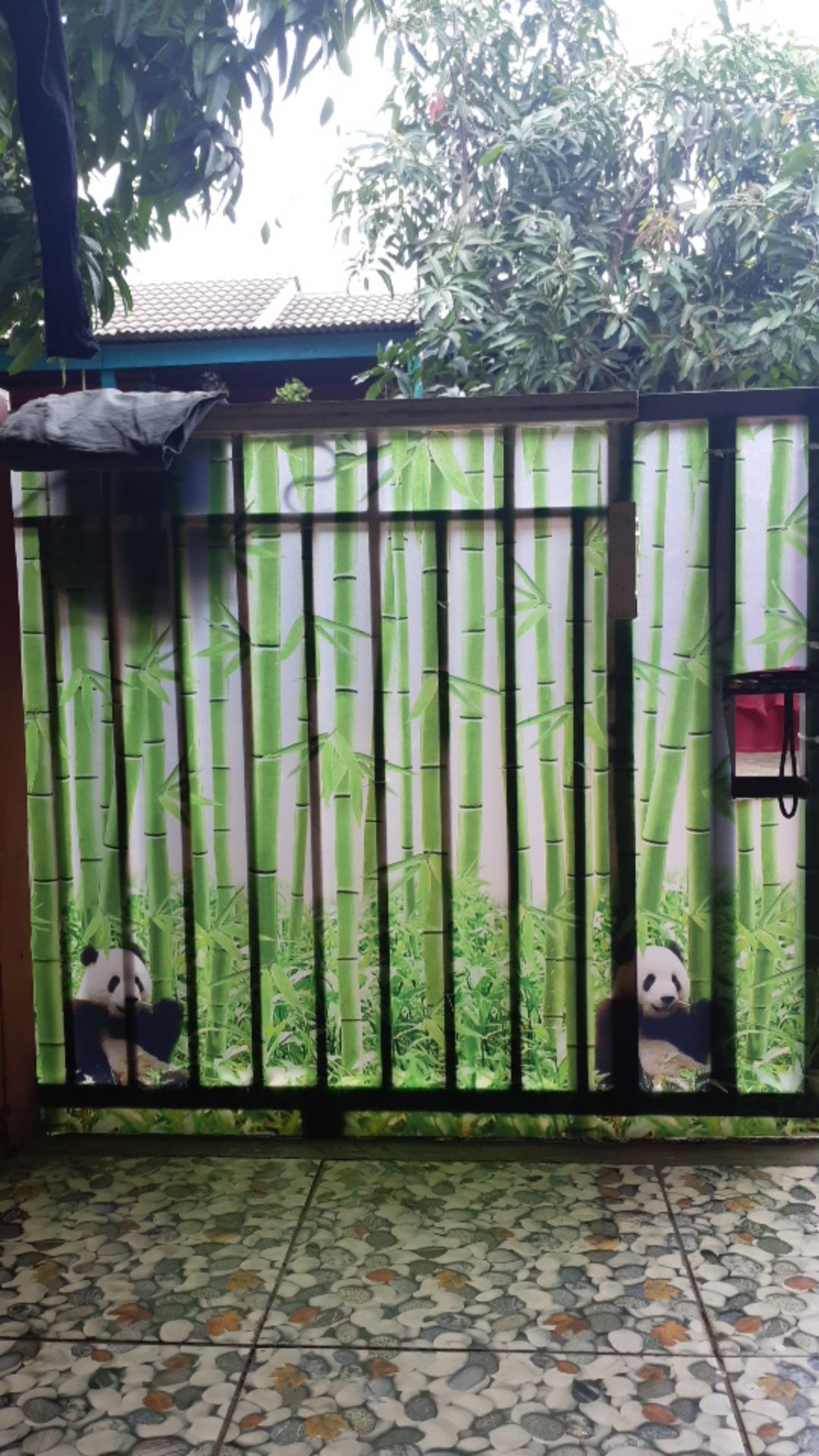 Fiber Pagar Bambu Panda Warna Plastik Tutup Pagar/fiber Plat/ventilasi/lubang Angin