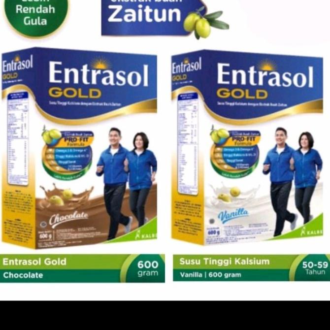 

[COD] entrasol gold 600 gram vanilla [COD]