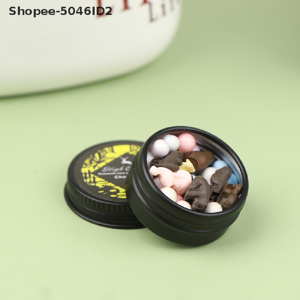 Shopee-5046id2 Mainan Miniatur Kotak Coklat / Snack Skala 1: 12 Untuk Aksesoris Rumah Boneka