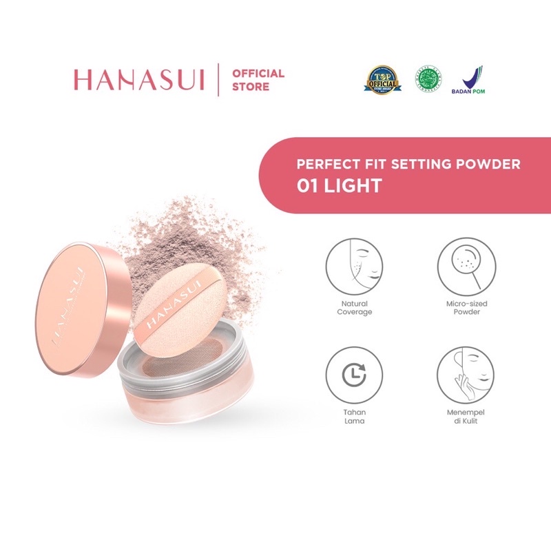 HANASUI PERFECT FIT SETTING POWDER / Hanasui loose powder