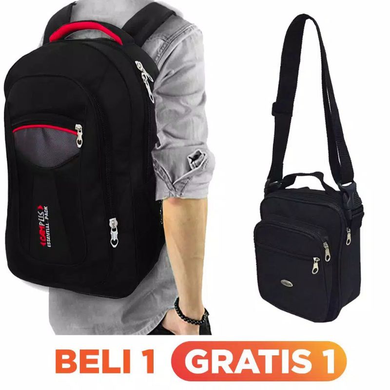 DISTRO Klub New Arrival - Tas Sekolah IAC Backpack Up to - Tas Pria Tas Wanita Daypack SD SMP SMA-Combi+