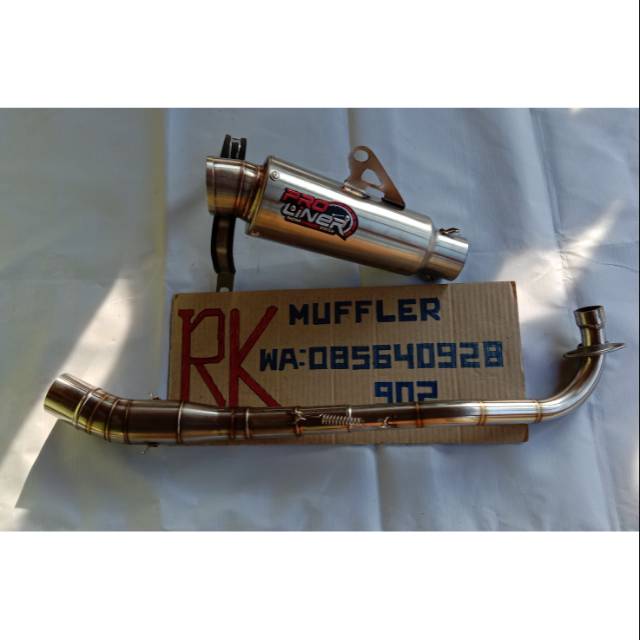 KNALPOT PRO LINER SUPRA X 125 REVO ABS BLADE TERMURAH