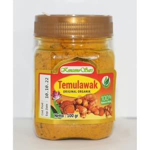 

Jamu Temulawak Serbuk Organik Curah Kencono sari Asli Original 100 gr / Jamu Temulawak Serbuk / Jamu