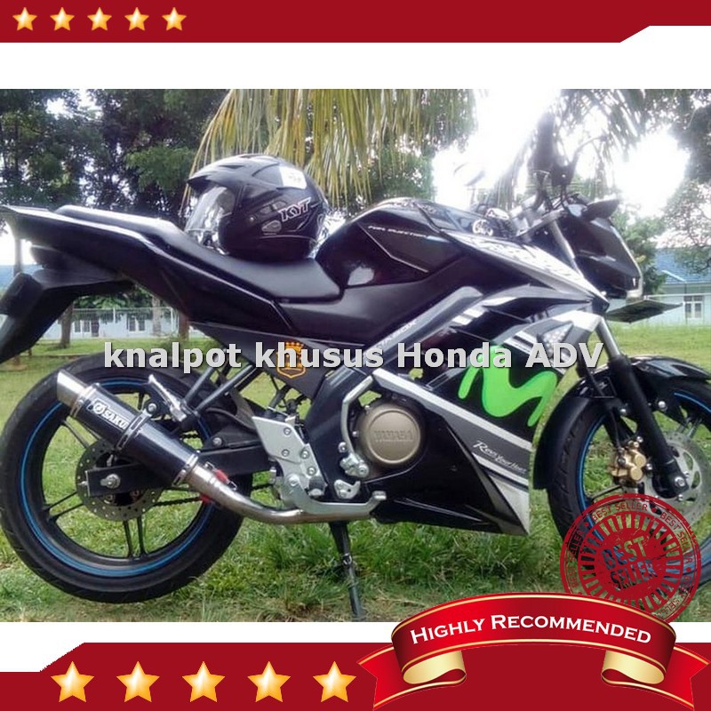 Promo Dijual KNALPOT RACING SAKURA YAMAHA VIXION  OLD NEW ADV  Diskon