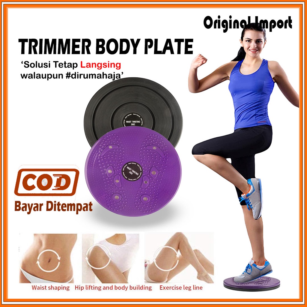 PROMO Jogging Magnetic Trimmer Body Plate Pelangsing Tubuh Original Import Berkualitas k30