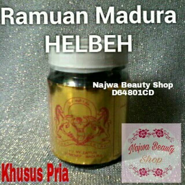 JAMU HELBEH MADURA PENAMBAH STAMINA PRIA