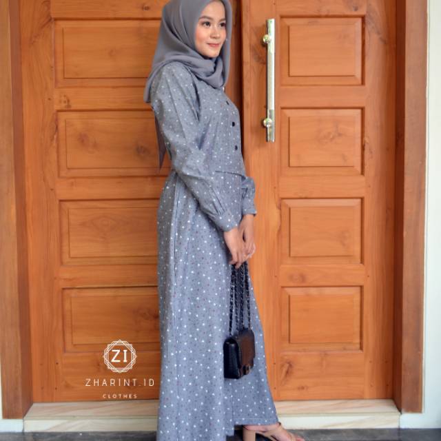 Zashi dress grey