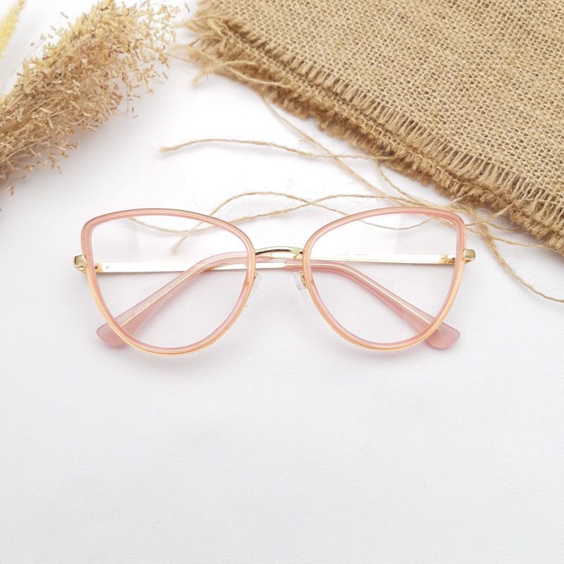 COD kacamata Wanita Cat Eye|Kacamata Photocromic Antiradiasi|Kacamata Kekinian