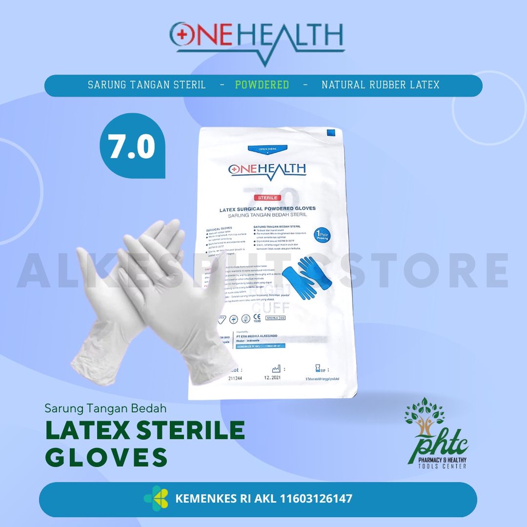 ONEHEALTH Sarung Tangan Steril 7