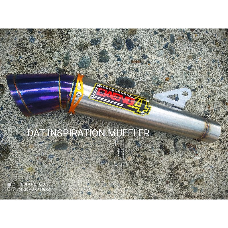 KNALPOT DAENG SATRIA FU | SLENSER ONLY | SLENSER ONLY-1