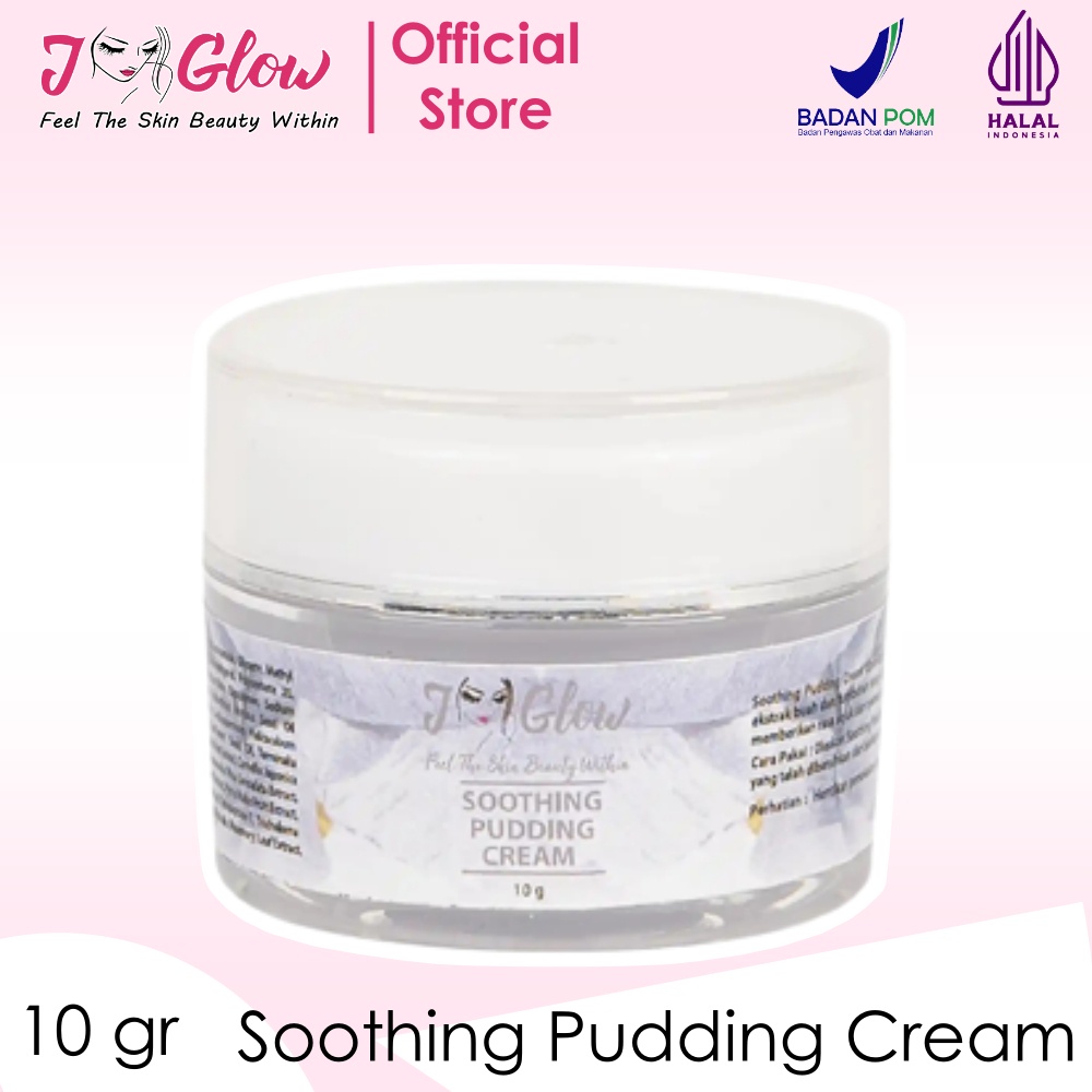 JGLOW SENSITIF PUDDING PAKET J GLOW SKINCARE SENSITIF PUDDING CREAM KRIM