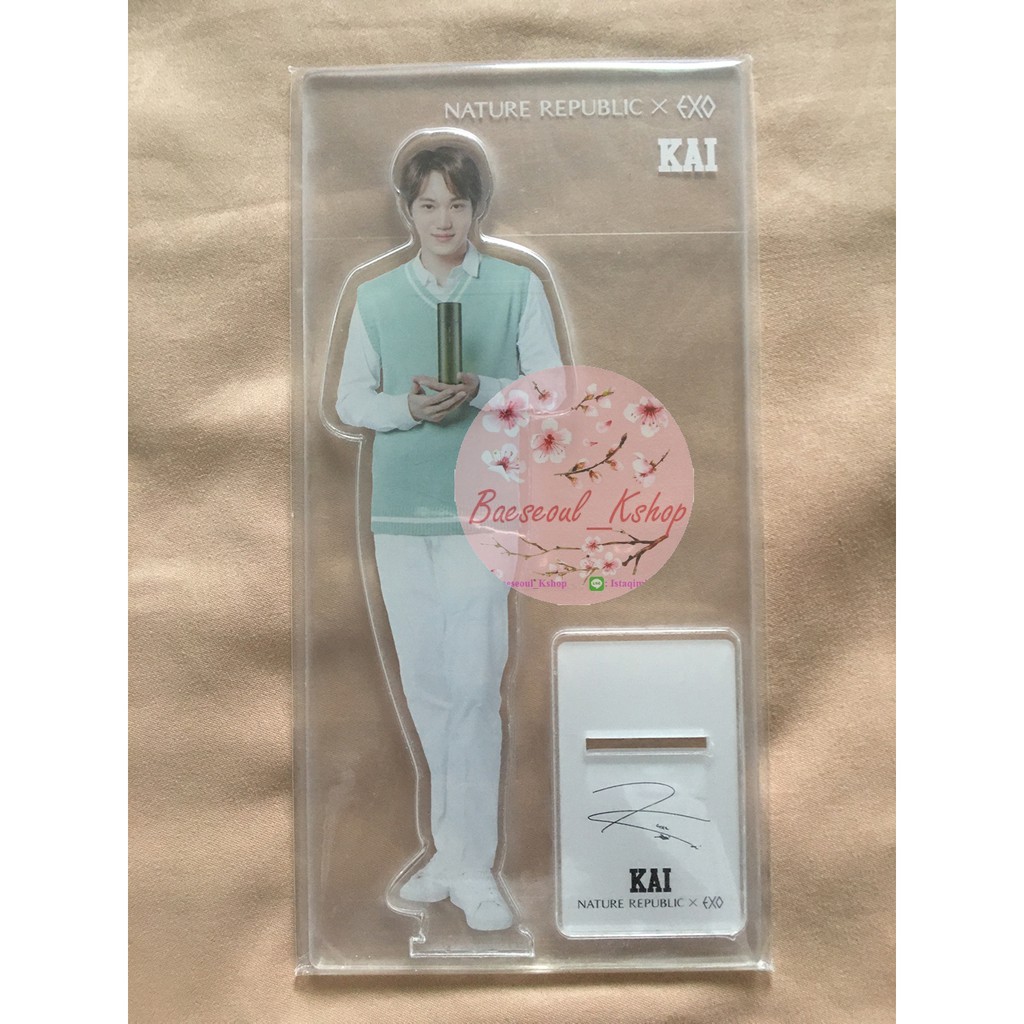 STANDE Acrylic EXO X NATURE REPUBLIC OFFICIAL