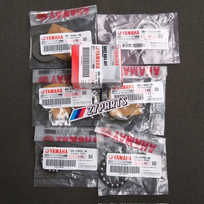 KOMSTIR SET RACE BALL KIT YAMAHA RX KING ORIGINAL