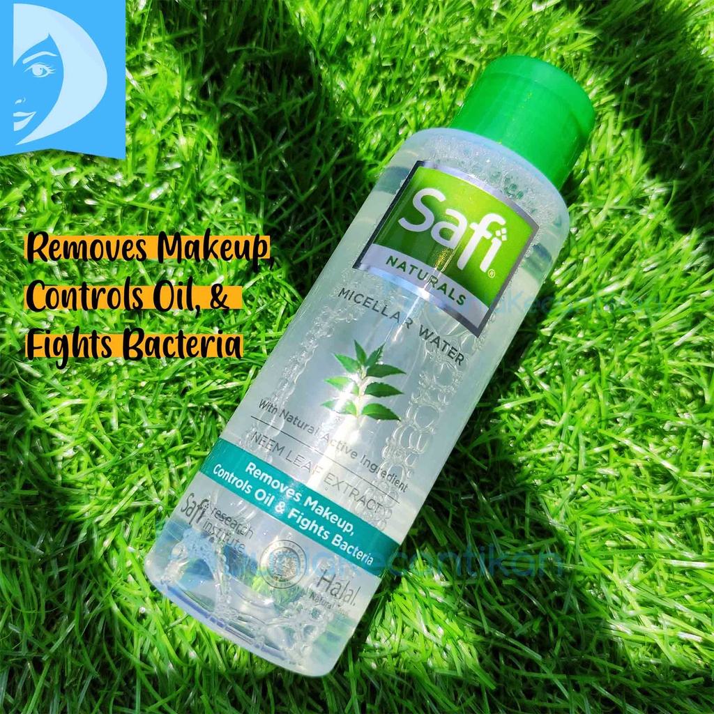 Safi Naturals Micellar Water With Neem 100 ml Pembersih Wajah Make Up Remover