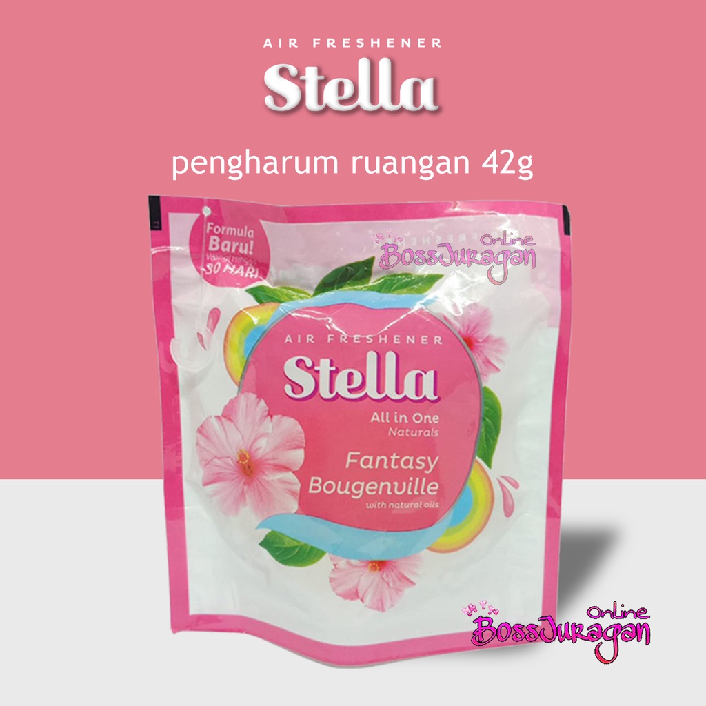 (BOSS) STELLA Pengharum Ruangan | Stella Air Freshener All in One - Stella All in One 42g