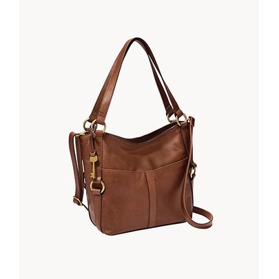 TAS FOSSIL SAM SHOPPER BROWN DAN BLACK ZB1462200