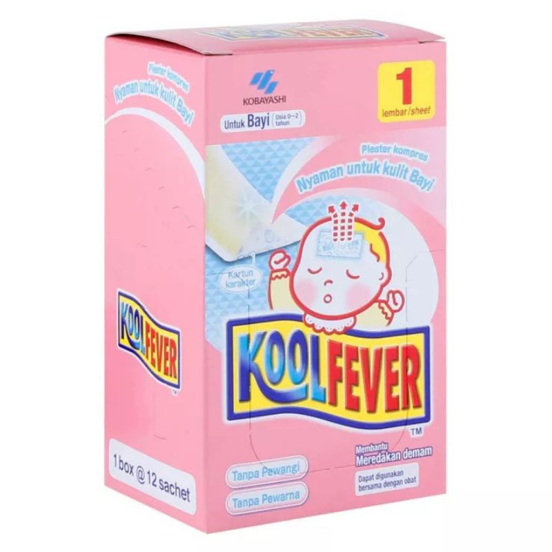 Koolfever Untuk Anak, Bayi Dan Dewasa Penurun Panas Ready Stok